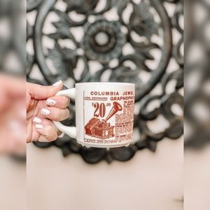Vintage Sears Roebuck Graphophone Coffee Mug